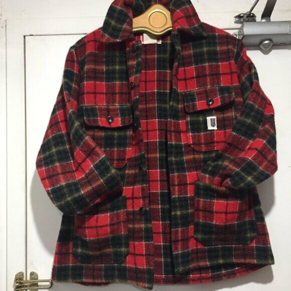 VINTAGE REGENT WOOL BLEND PLAID SHIRT JACKETS SIZE M - Picture 3 of 3